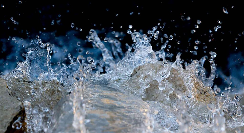 Water splash